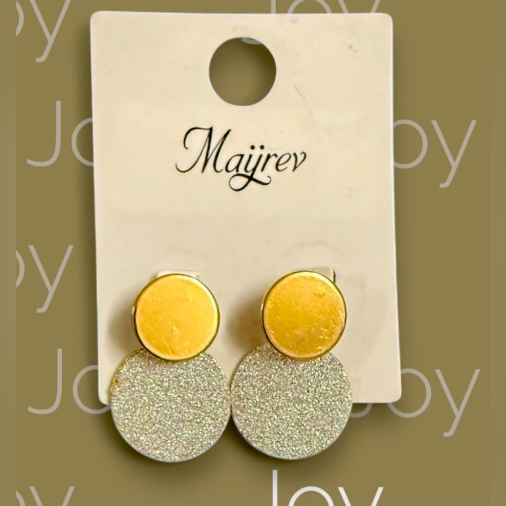 Gold and Silver Earrings